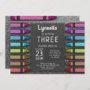 Pesquisar por crayons convites Arco íris