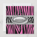 Pesquisar por quinceanera zebra convites Rosa