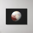 Pesquisar por nosso sistema solar impressão de canvas Pluto