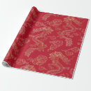 Pesquisar por ano novo chinês papel de presente Vermelho