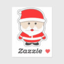 Pesquisar por cartoon santa claus adesivos Papais noeis