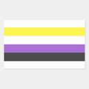 Pesquisar por bandeira não binária adesivos Enby