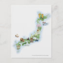 Pesquisar por mapa japão cartoes postais Antigo