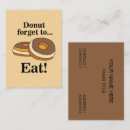 Pesquisar por donuts cartao de visita Rosquinha