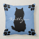 Pesquisar por patas do gato preto decorativas almofadas Gatinho
