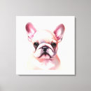 Pesquisar por buldogue francês impressão de canvas Cão