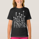 Pesquisar por flor preto e branco camisetas Floral