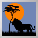 Pesquisar por animais selvagens africanos pôsteres pósteres Paisagem