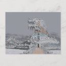 Pesquisar por dragão de água cartoes postais Azul