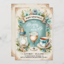 Pesquisar por vintage baby convites Para ela