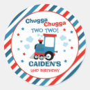 Pesquisar por aniversário do trem adesivos Chugga dois