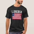 Pesquisar por bandeira de liberia camisetas Vintage