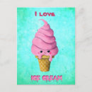 Pesquisar por sorvete do kawaii cartoes postais Para todos