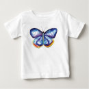 Pesquisar por borboleta azul camisetas Aquarela
