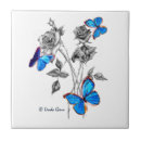 Pesquisar por borboleta branca das borboletas azulejos Preto