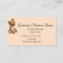 Pesquisar por yorkshire terrier cartao de visita Animal