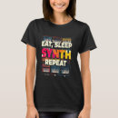 Pesquisar por sintetizador camisetas Músico