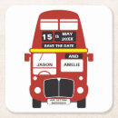 Pesquisar por ônibus vermelho convites Salvar a data