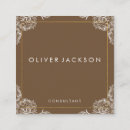 Pesquisar por marrom dourado cartao de visita Chefe