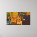 Pesquisar por animais africanos impressão de canvas Girafa