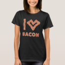 Pesquisar por eu amo a carne camisetas Bacon