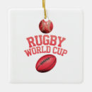 Pesquisar por bola de rugby ornamentos Vermelho