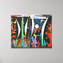 Pesquisar por abstrato colorido impressão de canvas Paul klee