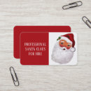 Pesquisar por santa claus cartao de visita Vermelho
