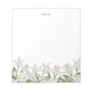 Pesquisar por flor lirio branco bloco de notas Verde