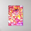 Pesquisar por cor roxa impressão de canvas Flor