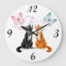 Pesquisar por dois animais relogios de parede Gato