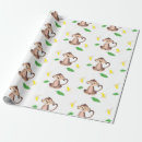 Pesquisar por macaco amarelo papel de presente Selva