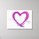 Pesquisar por desenho do coração impressão de canvas Abstrato