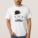 Pesquisar por bigode branco camisetas Preto