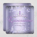 Pesquisar por purple butterfly convites Quinceanera