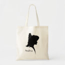 Pesquisar por silhueta de mulher bolsas tote Colheita