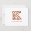Pesquisar por monogram k cartoes postais Para ela