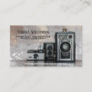 Pesquisar por vintage camera cartao de visita Profissional
