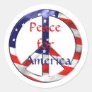Pesquisar por sinal para a paz adesivos Bandeira americana