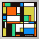 Pesquisar por mondrian pósteres Design