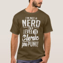 Pesquisar por clerico camisetas Engraçado
