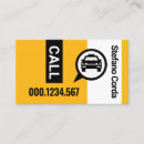 Pesquisar por táxis cartao de visita Taxista