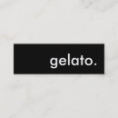 Pesquisar por gelato cartao de visita Personalizável