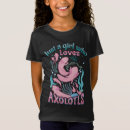 Pesquisar por axolotl bonito camisetas Rosa