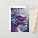Pesquisar por dragão roxo cartoes postais Gerada por ai