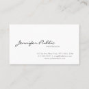 Pesquisar por chic trendy cartao de visita Simples