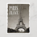 Pesquisar por torre eiffel preto e branco cartoes postais Vintage
