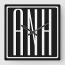 Pesquisar por fundo preto relogios de parede Chic