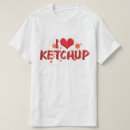 Pesquisar por eu amo ketchup camisetas Comida