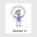 Pesquisar por você é especial adesivos Menina